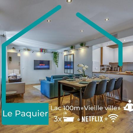Le Paquier - Mycosyapart, Vieille Ville, Calme, Lac 100M, Netflix Annecy Exteriör bild