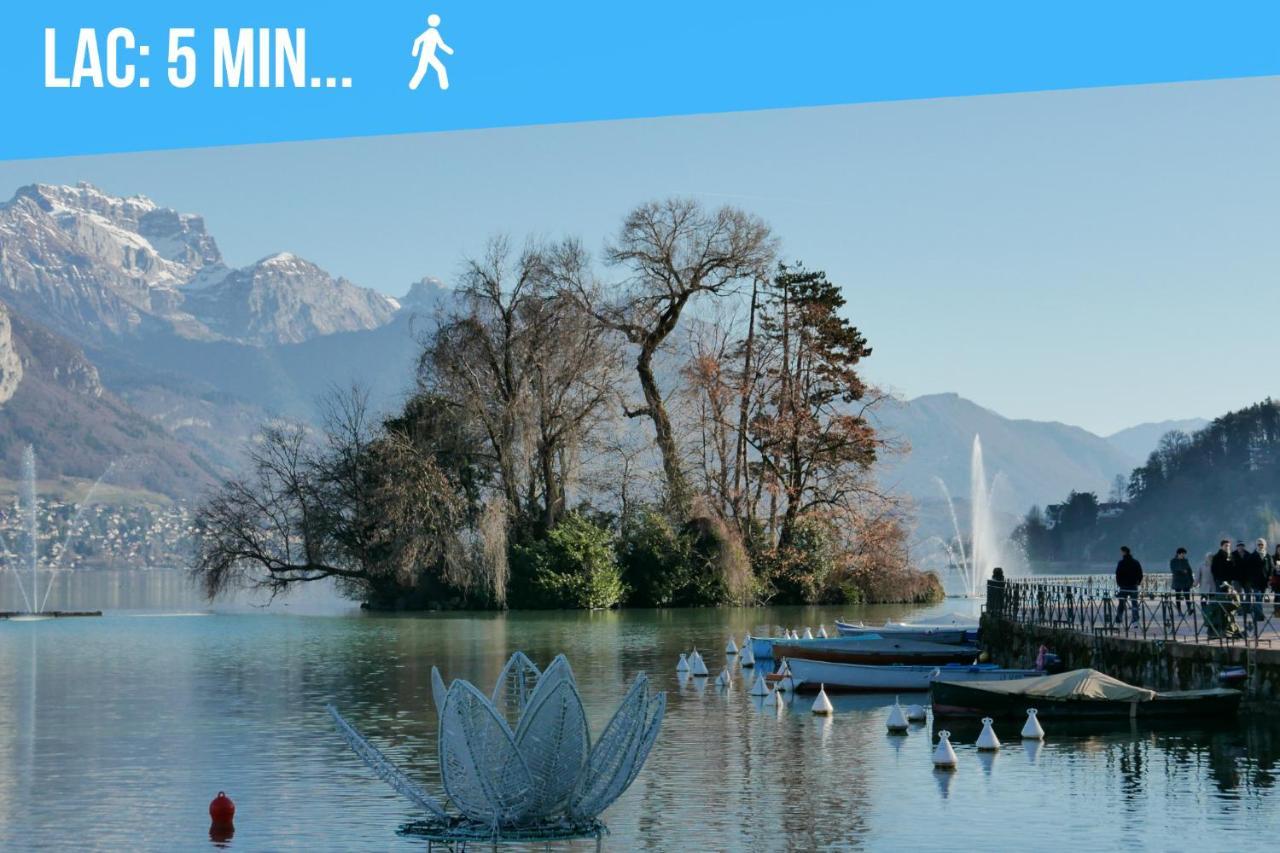 Le Paquier - Mycosyapart, Vieille Ville, Calme, Lac 100M, Netflix Annecy Exteriör bild